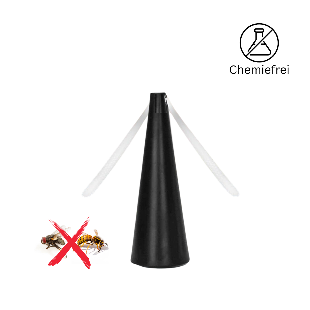 Fliegenwedler - Einfache Insektenabwehr | Mücken Ventilator | Wespenschreck