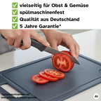 Gemüsemesser | Obst- und Schälmesser | Tomatenmesser Spülmaschinenfest
