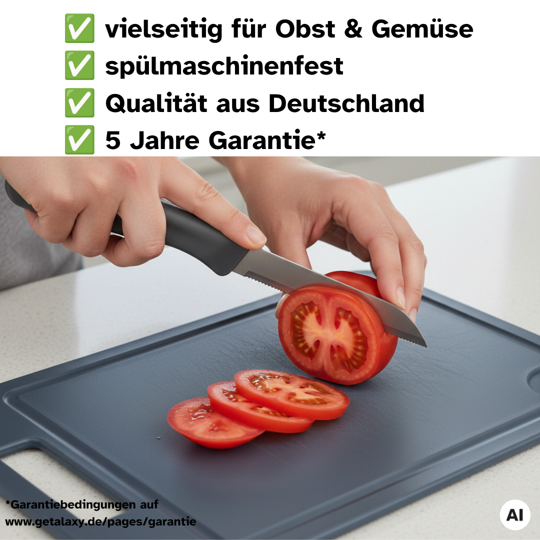 Gemüsemesser | Obst- und Schälmesser | Tomatenmesser Spülmaschinenfest