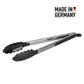 Grillzange Edelstahl/Kunststoff 35,5cm | Servierzange | Spülmaschinenfest
