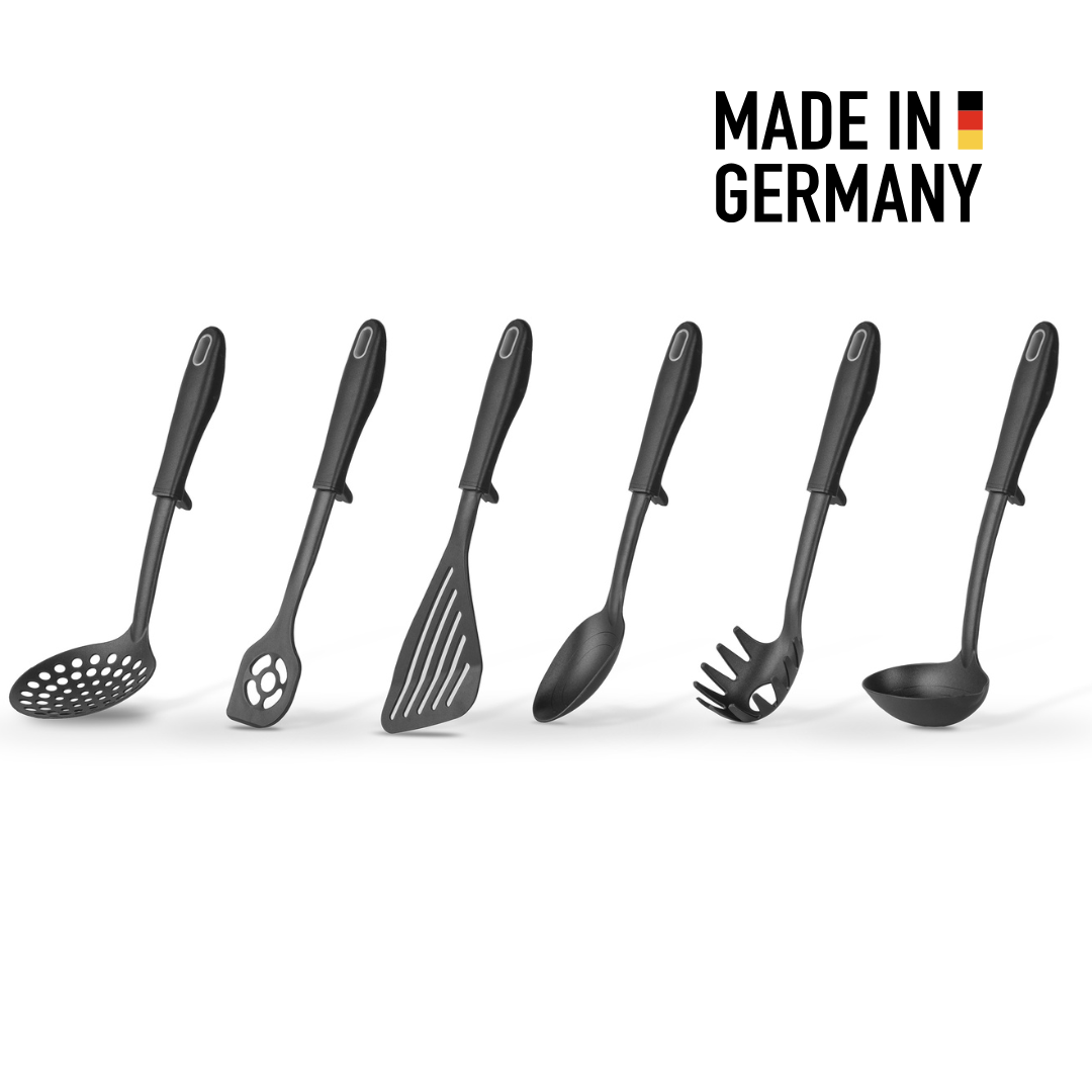 Küchenhelfer-Set Premium | Grundausstattung Küchenutensilien | 6-Teilig