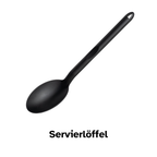 Servierlöffel für beschichtete Töpfe und Pfannen | Vorlegelöffel | Hitzebeständig bis 270°C