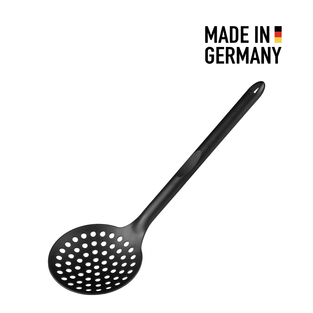 Schaumlöffel | Premium Abseihlöffel | Schaumkelle aus Kunststoff Hitzebeständig bis 270°C