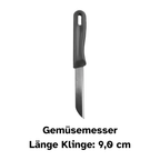 Gemüsemesser | Obst- und Schälmesser | Tomatenmesser Spülmaschinenfest