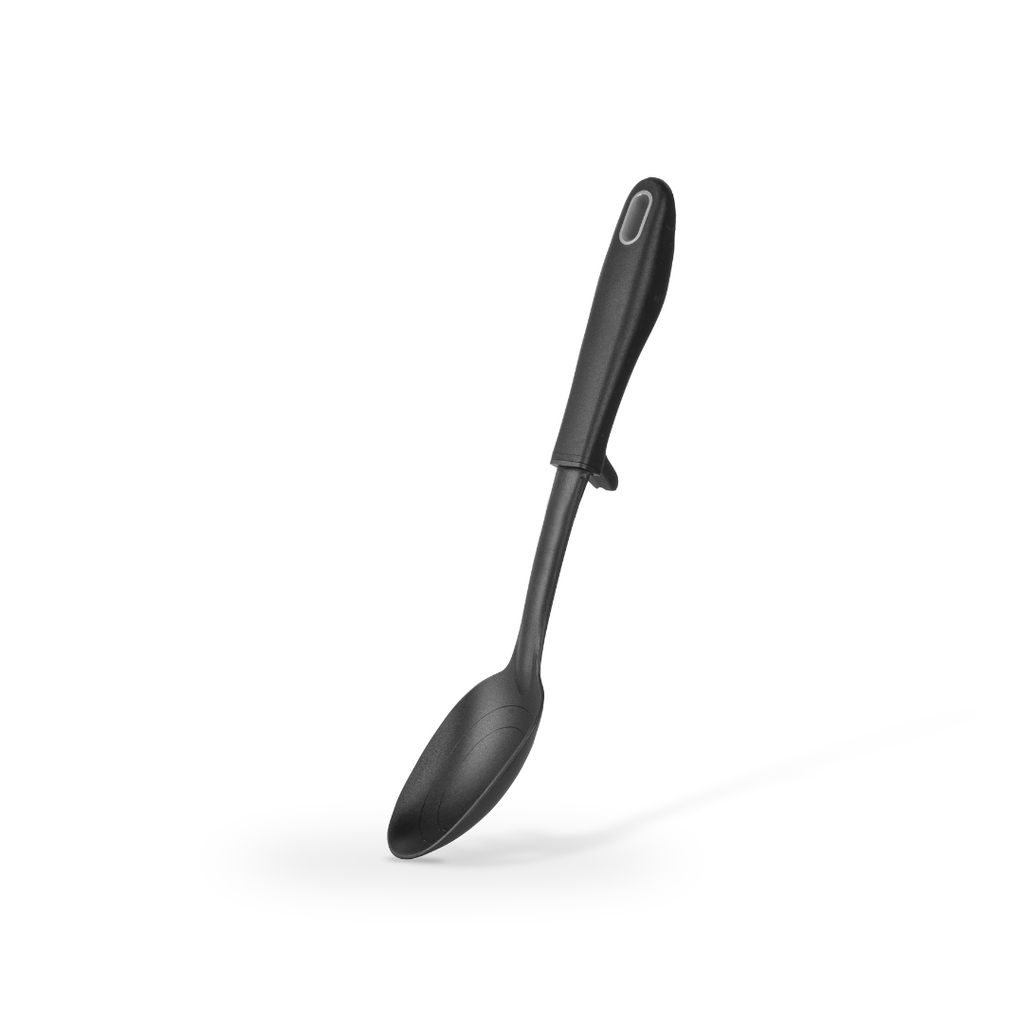 Premium Servierlöffel mit Abstellhilfe | Vorlegelöffel aus Kunststoff | Hitzebeständig bis 270°C