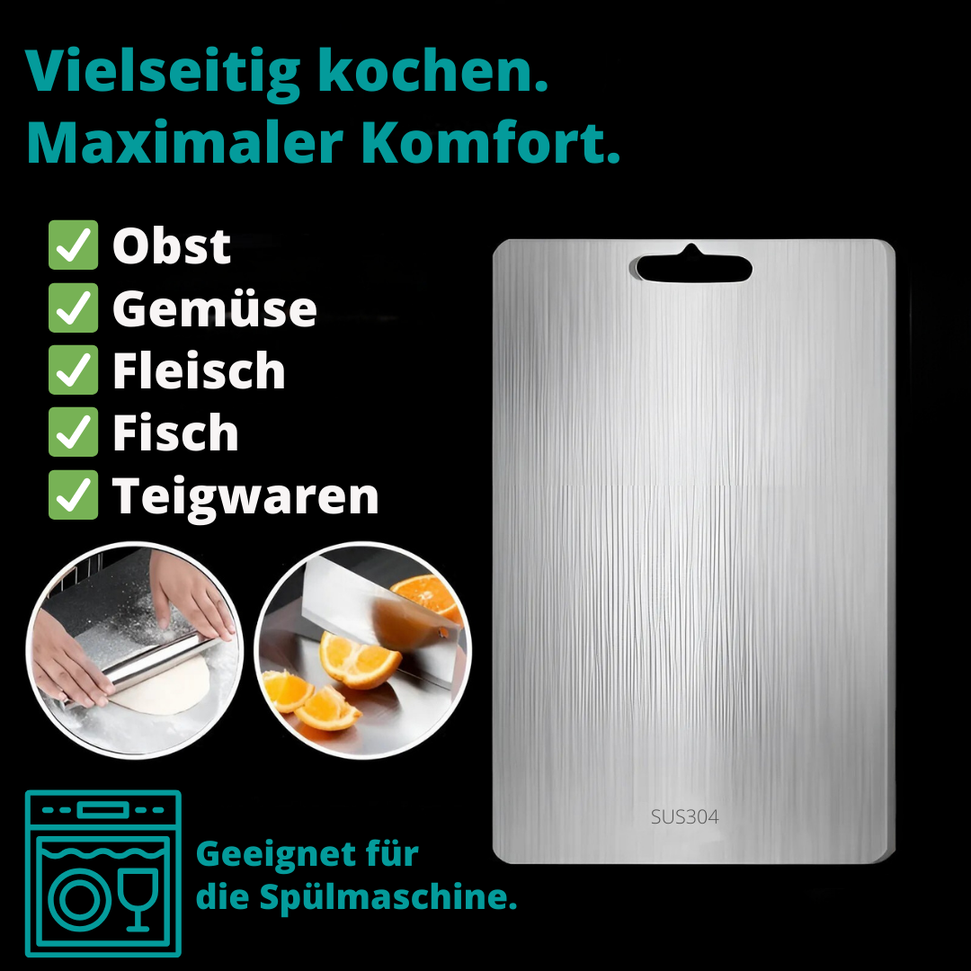 BladeBoard Edelstahl Schneidebrett
